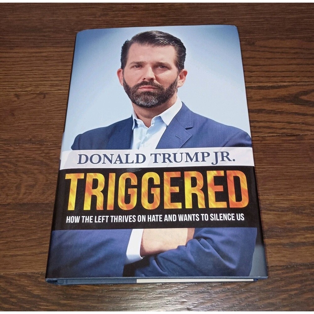 Donald Trump Jr. SIGNED Triggered Book Autographed First Edition GOP Republican